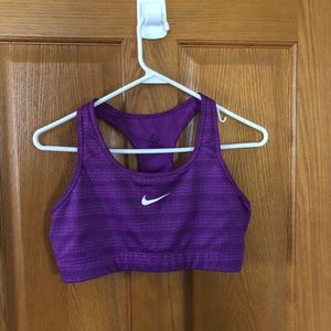 Large Nike Drifit sports bra, gently used